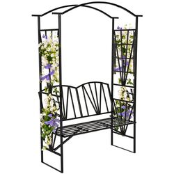 Скамейка Tempo Kondela Haifa (Black) Thumb