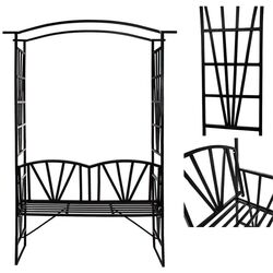 Скамейка Tempo Kondela Haifa (Black) Thumb