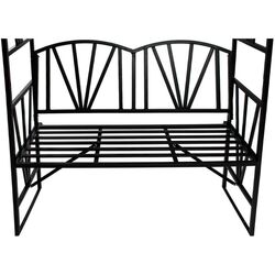 Скамейка Tempo Kondela Haifa (Black) Thumb