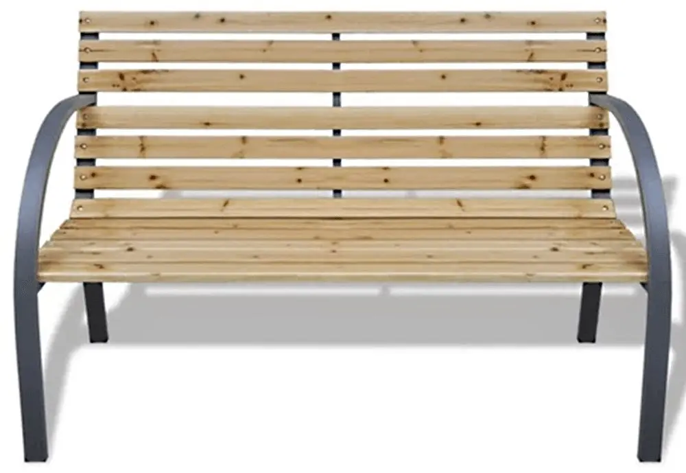 Скамейка Tempo Kondela Lacea (Black/Natural)