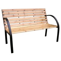 Banca Tempo Kondela Lacea (Black/Natural)