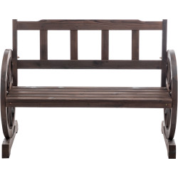 Скамейка Tempo Kondela Saba Typ 1 (Brown) Thumb