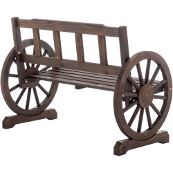 Скамейка Tempo Kondela Saba Typ 1 (Brown) Thumb