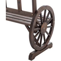 Скамейка Tempo Kondela Saba Typ 1 (Brown) Thumb