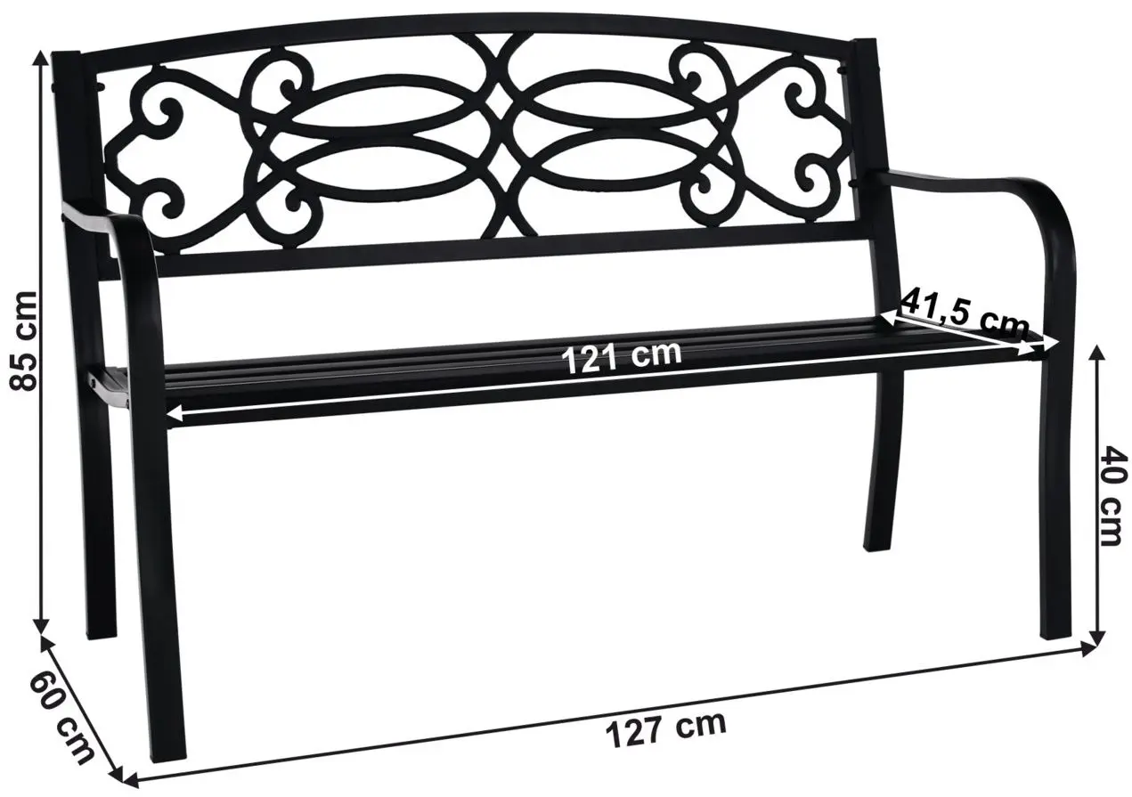 Banca Tempo Kondela Venda (Black) - 2