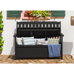 Скамейка Costway JV12803DK (Black) Thumb