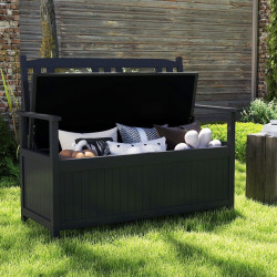 Скамейка Costway JV12803DK (Black) Thumb