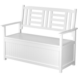 Скамейка Costway JV12803WH (White) Thumb