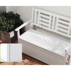 Скамейка Costway JV12803WH (White) Thumb