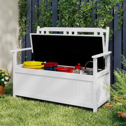 Скамейка Costway JV12803WH (White) Thumb