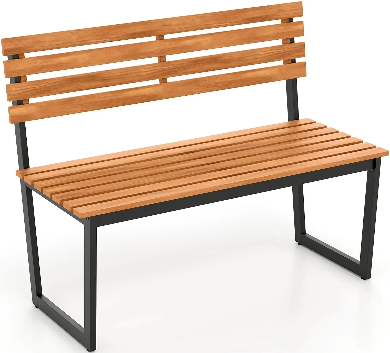 Banca Costway JV13458 (Natural/Black) - 2