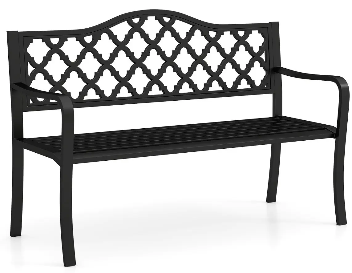 Скамейка Costway NP12276DK (Black) - 2