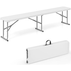 Scaun pliabil Costway NP11891WH-1 (White) Thumb