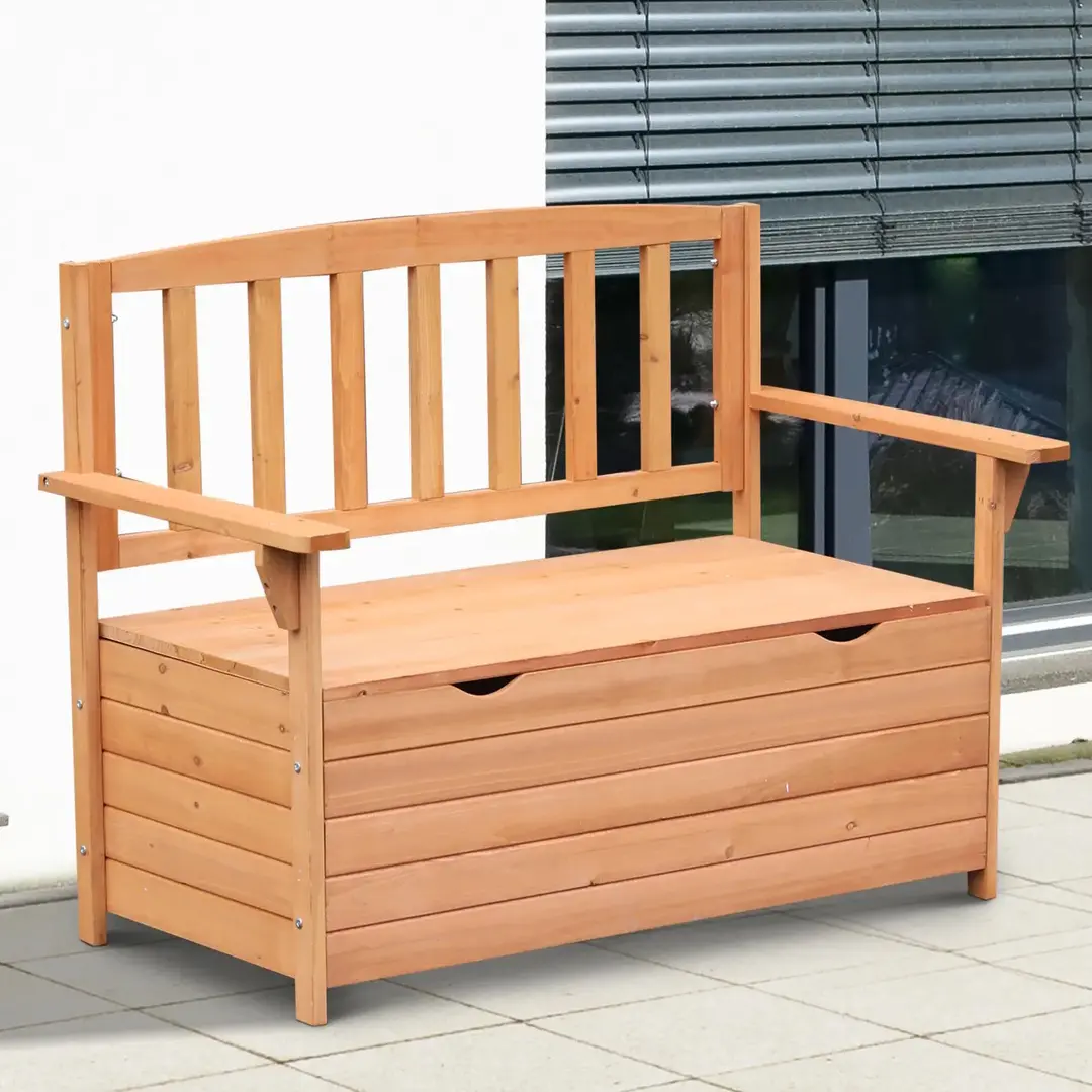 Banca de gradina Outsunny 84B-311 (Natural)