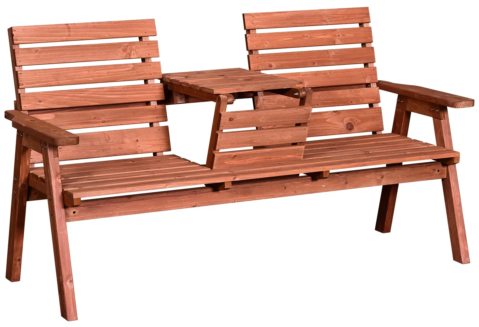 Садовая скамейка Outsunny 84B-395 (Natural) - 2
