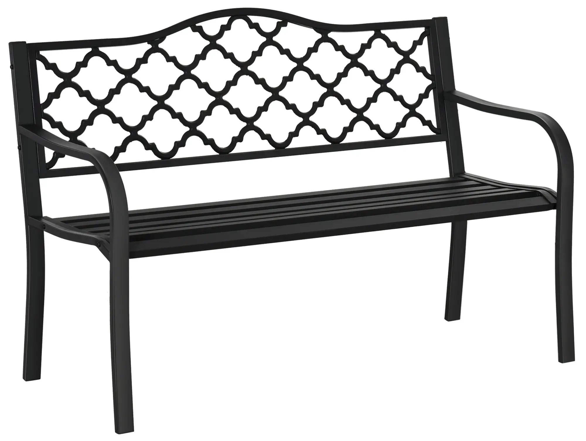 Banca de gradina Outsunny 84B-754 (Black) - 2