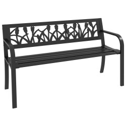 Banca de gradina Outsunny 84G-246V00BK (Black) Thumb