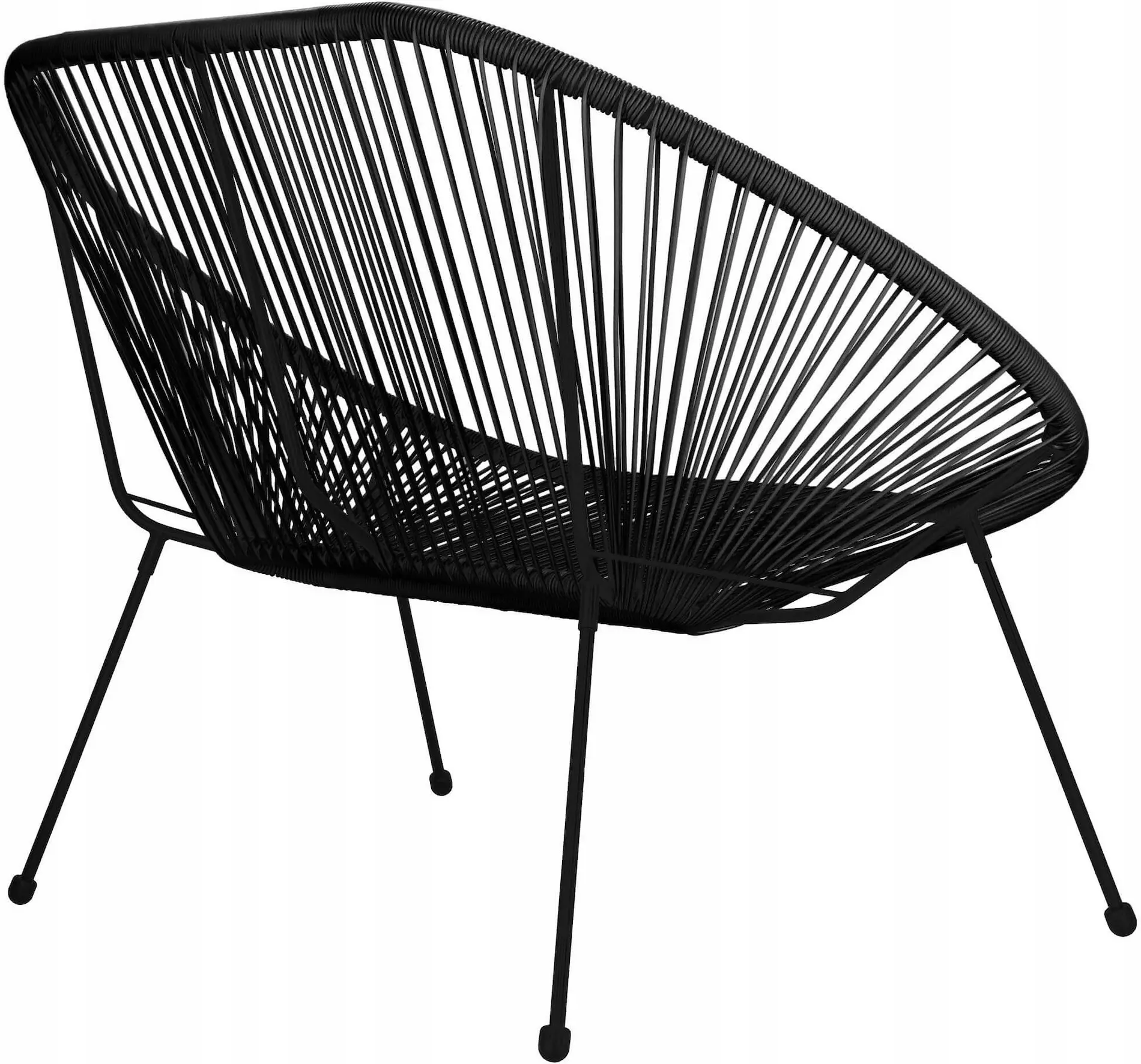 Садовая скамейка Springos Loa GF0088 (Black) - 5