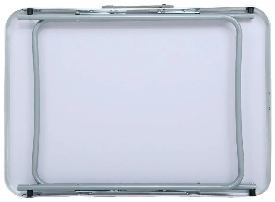 Masa pliabila Akord Ares (Silver/Brown)