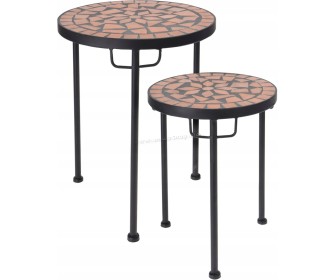 Set mese Ambiance Bistro Retro Terra (Brown)