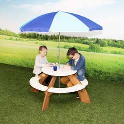 Masa cu banci Axi A031.024.00 (Wood/Beige) Thumb