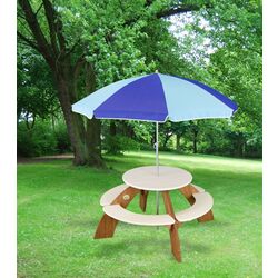 Masa cu banci Axi A031.024.00 (Wood/Beige)