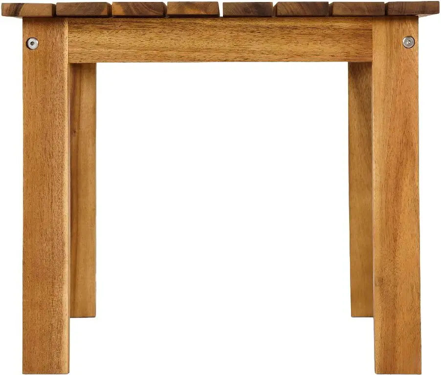 Masă la șezlong Blooma Denia 47x47 (Acacia Wood) - 3