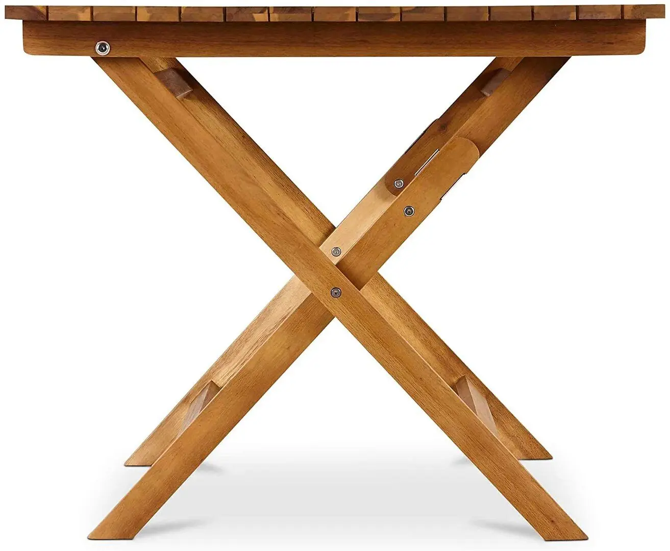 Masa Blooma Denia 90x90 (Acacia Wood) - 8