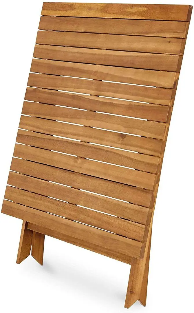 Masa Blooma Denia 90x90 (Acacia Wood) - 7