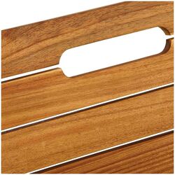 Masa Blooma Denia 90x90 (Acacia Wood) Thumb