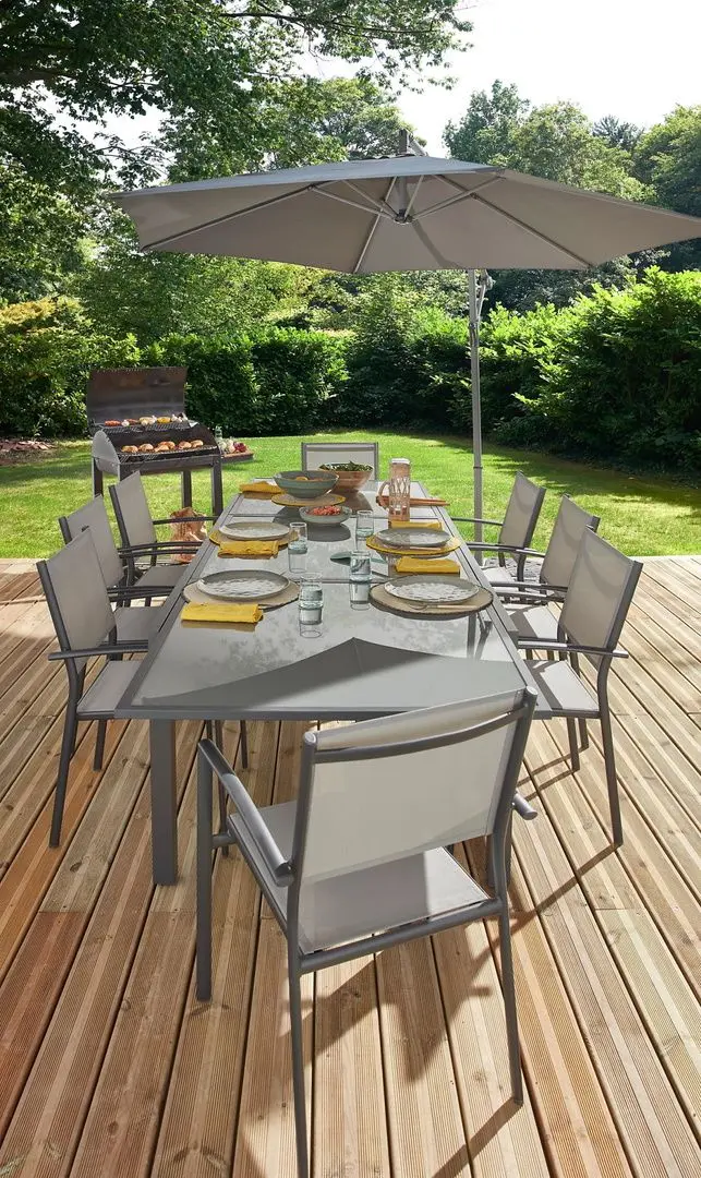 Стол раскладной Blooma Baru (Grey)