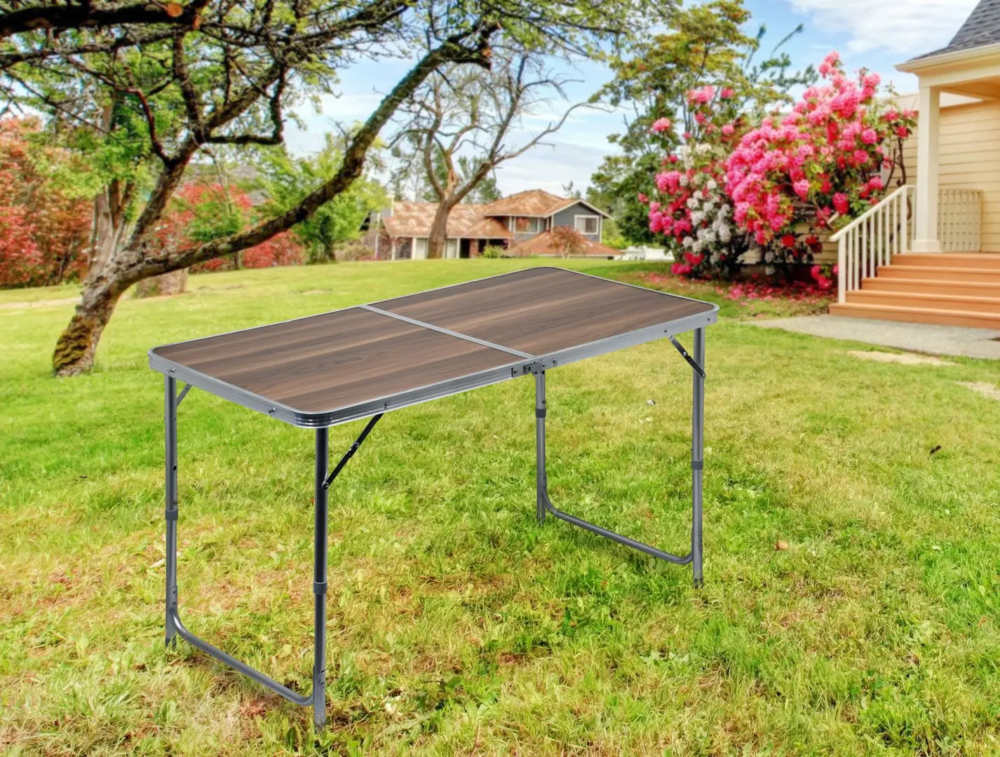 Masa pliabila Cattara Double TT13487 (Wood)