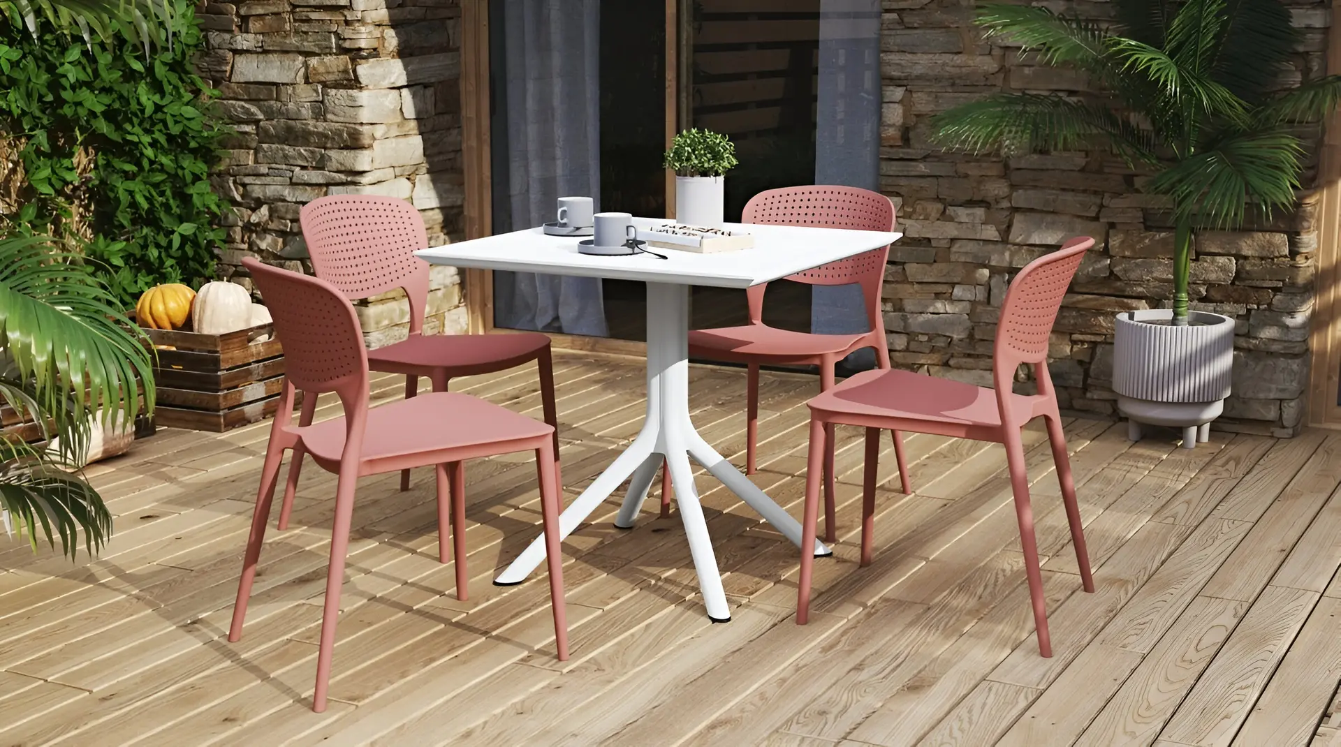 Стол Chomik FAT8724 (White)