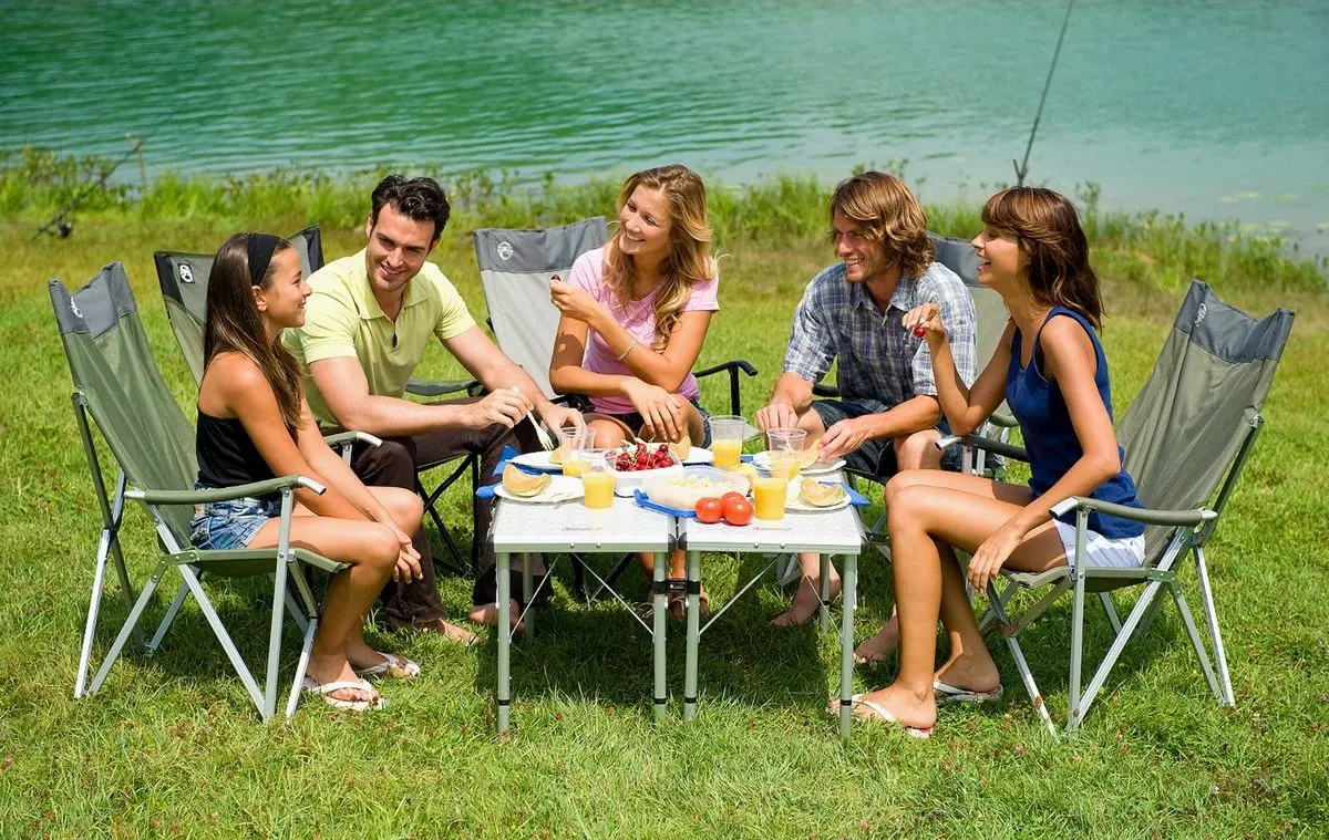 Masa pliabila 6in1 Coleman 205479 (Grey)