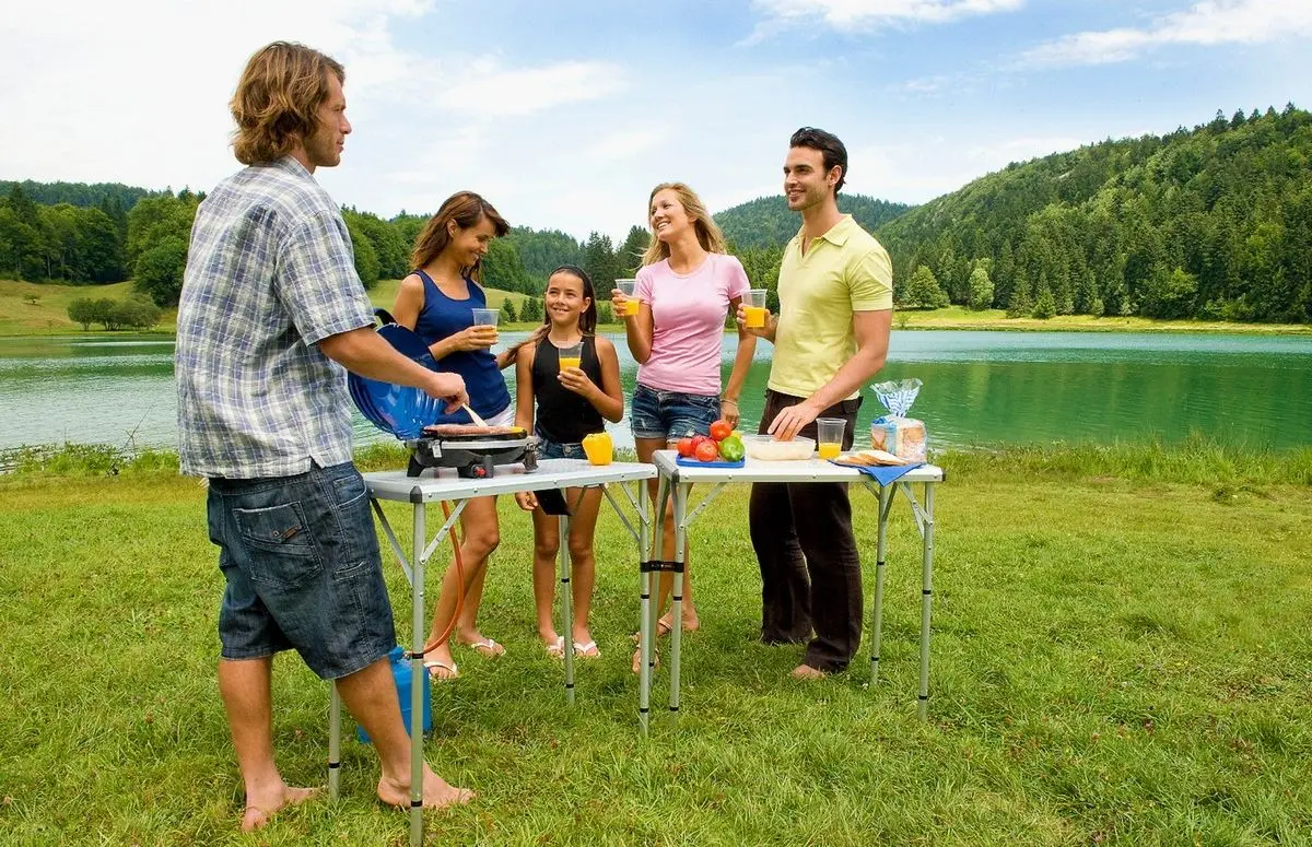 Masa pliabila 6in1 Coleman 205479 (Grey)