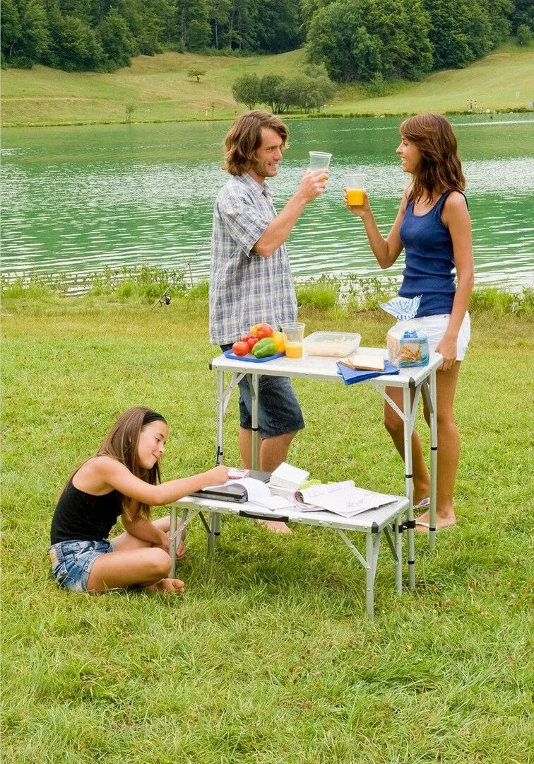 Masa pliabila 6in1 Coleman 205479 (Grey)