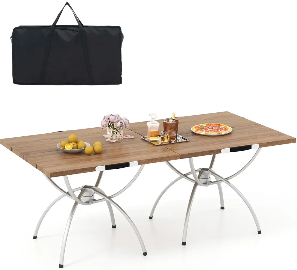 Набор столов Costway NP11844CF-2 (Natural)