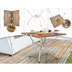 Набор столов Costway NP11844CF-2 (Natural) Thumb