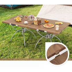 Набор столов Costway NP11844CF-2 (Natural) Thumb