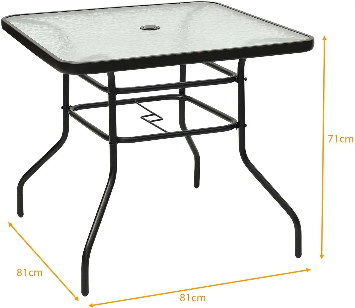 Masa Costway HW65658 (Black)