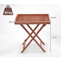 Masa Costway HW71515 (Natural) Thumb