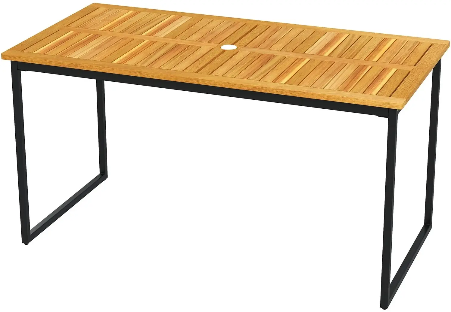 Masa Costway HW72937 (Natural/Black) - 2