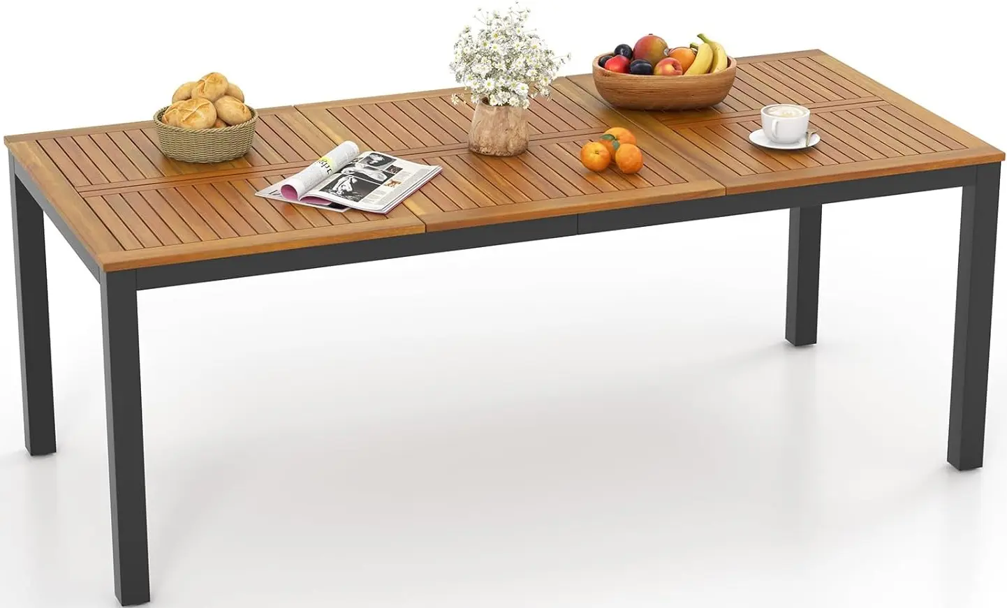 Стол Costway HW73633 (Natural) - 3