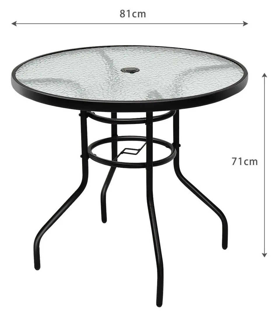 Стол Costway JV11547 (Black)