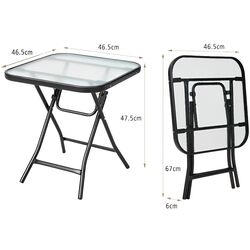 Стол Costway NP10401 (Black) Thumb