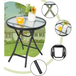 Стол Costway NP10402 (Black) Thumb