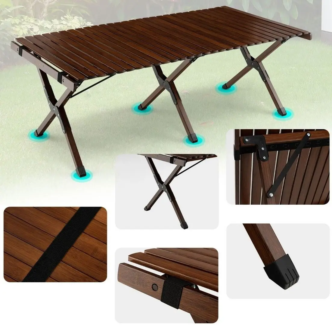 Стол Costway NP10787CF (Brown)