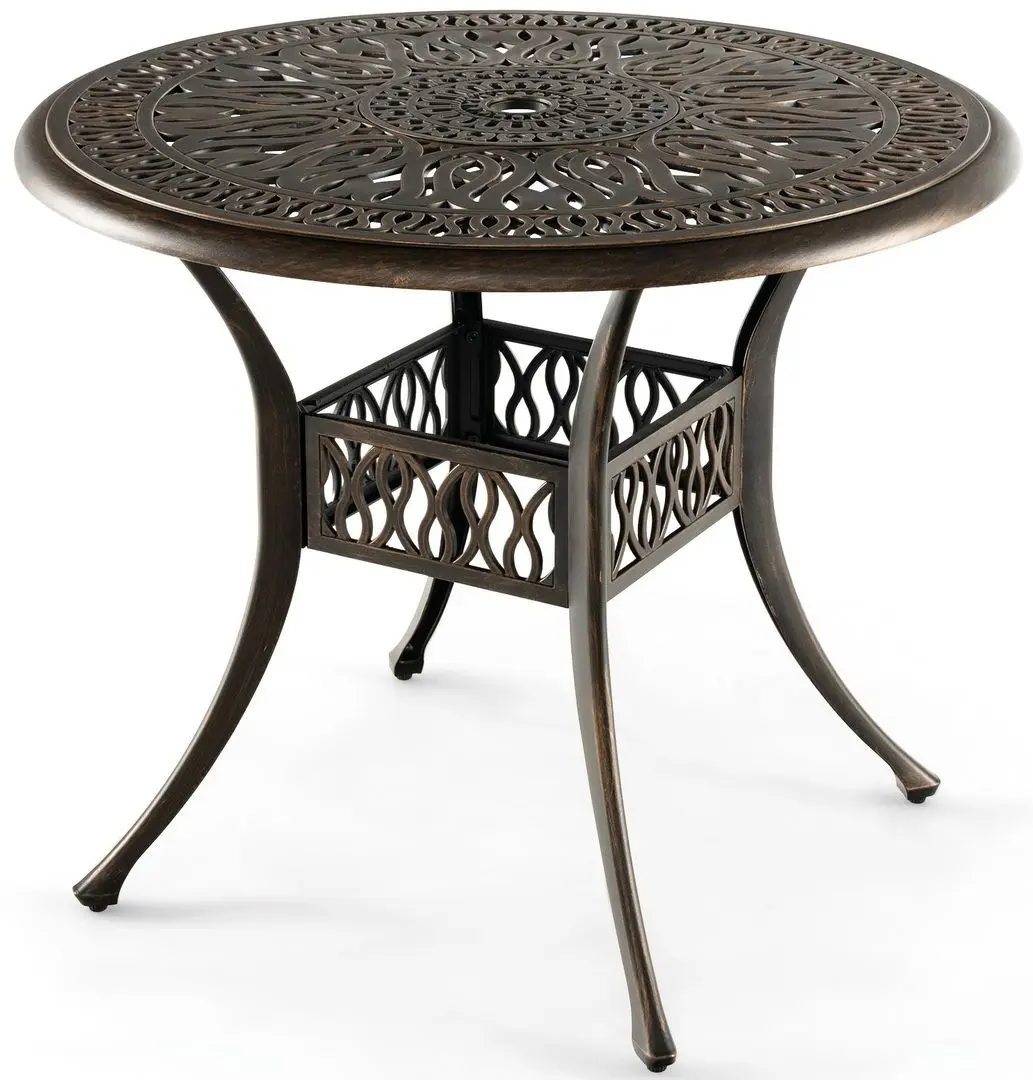 Masa Costway NP10956CP (Bronze) - 5