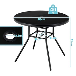 Стол Costway NP11141 (Black) Thumb