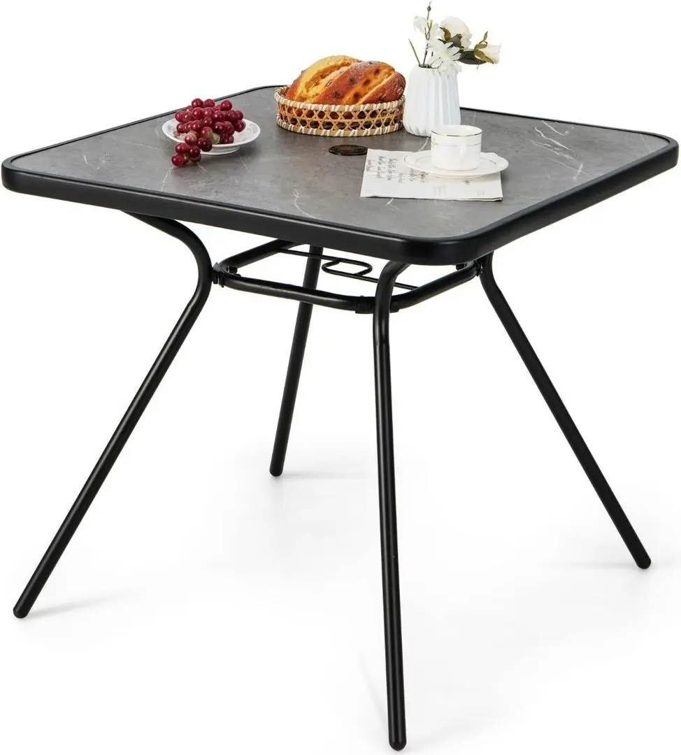 Masa Costway NP11155GR (Grey/Black)